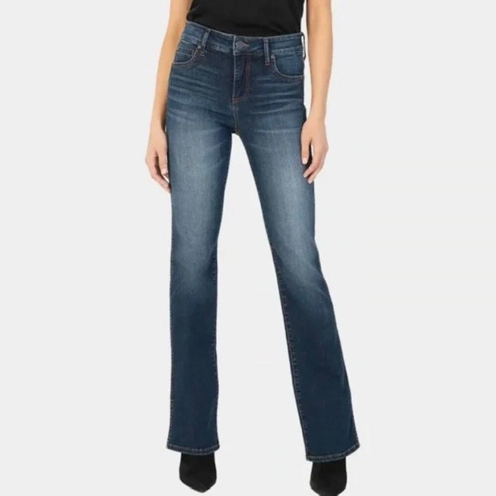 Kut From The Kloth Natalie High Rise Bootcut Jeans Womens size 6 Short Petite